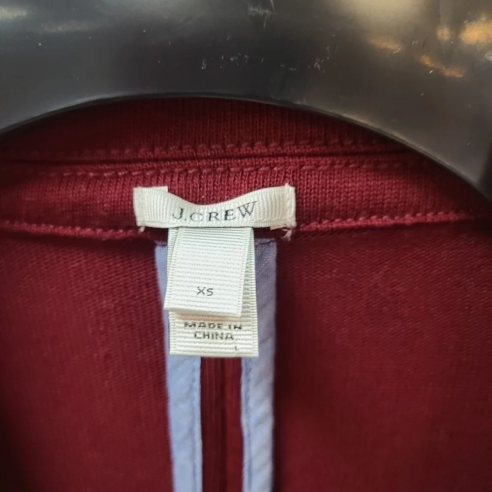 J. Crew burgundy double